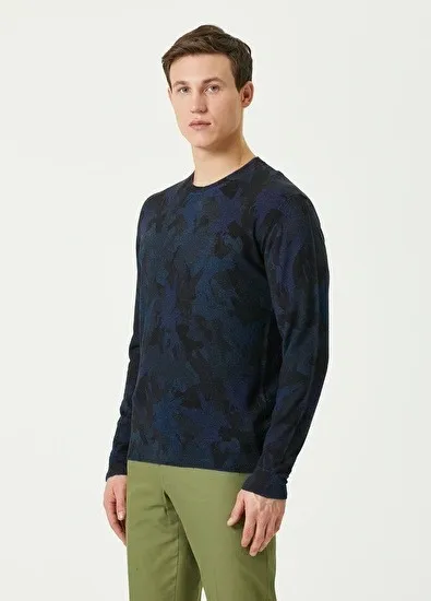 ETRO  |Crew Neck Wool Long Sleeves Luxury Sweaters