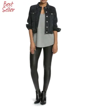 - Faux Leather Leggings