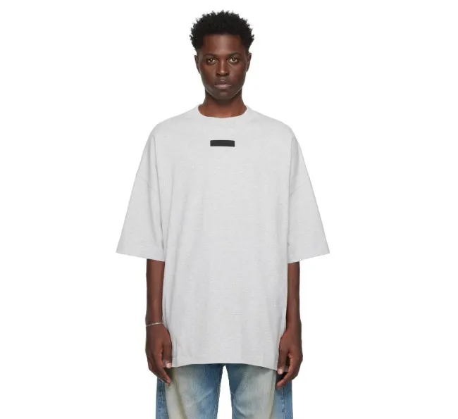 FEAR OF GOD  |Crew Neck Pullovers Street Style Plain Cotton Short Sleeves