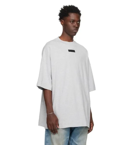 FEAR OF GOD  |Crew Neck Pullovers Street Style Plain Cotton Short Sleeves