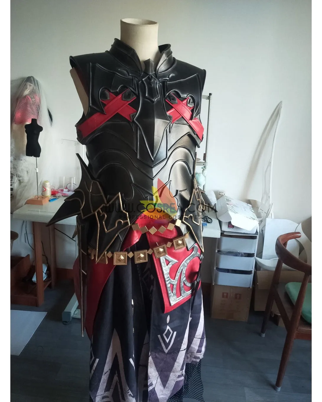 Final Fantasy XIV FF14 Dark Knight Custom Armor And Cosplay Costume