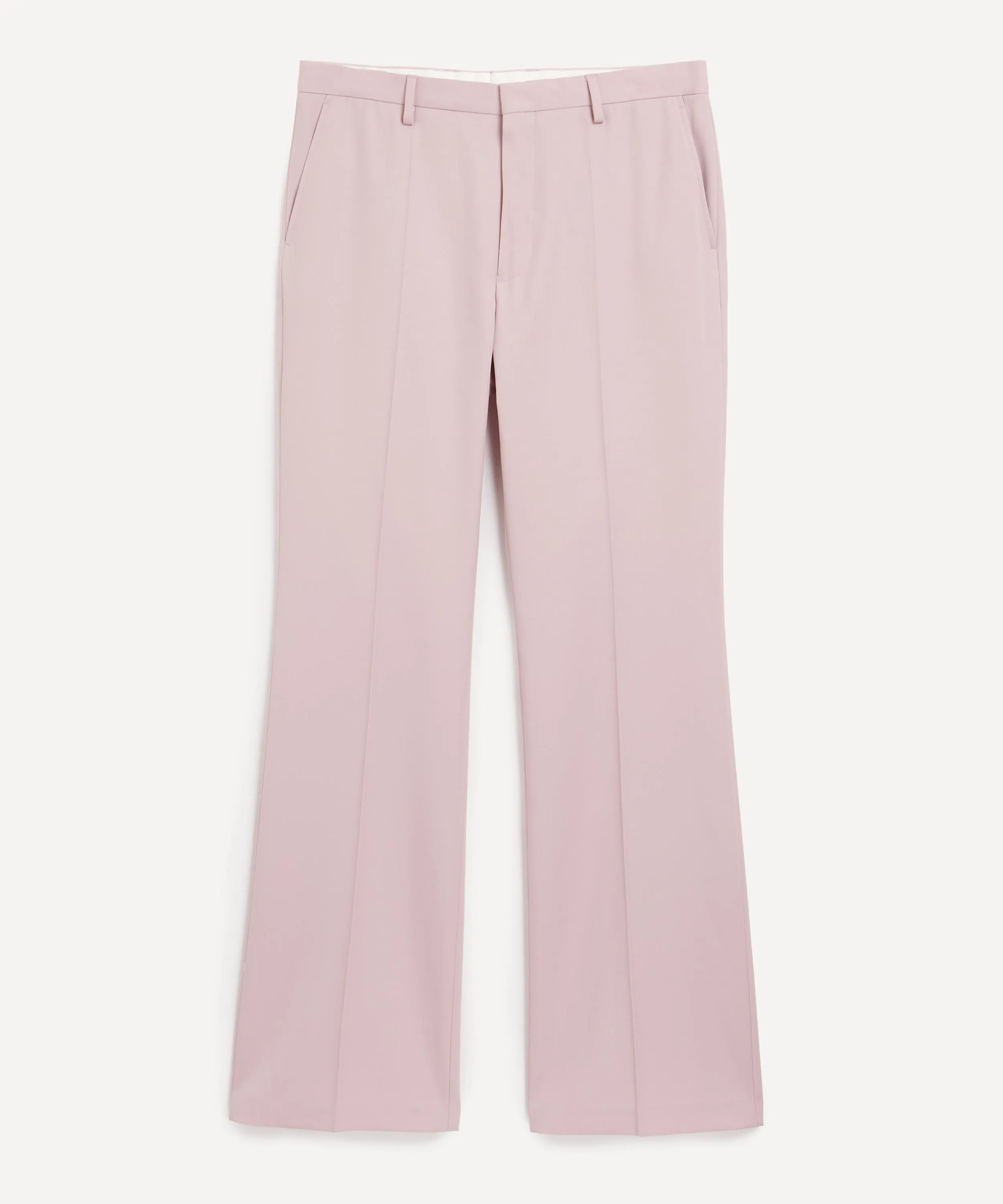 Flared Wool Trousers