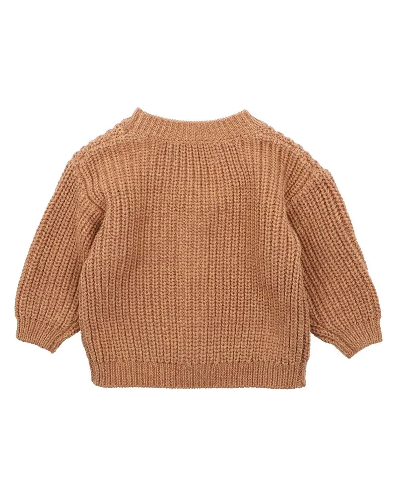 Fox & Finch Starlette Knitted Cardigan - Caramel