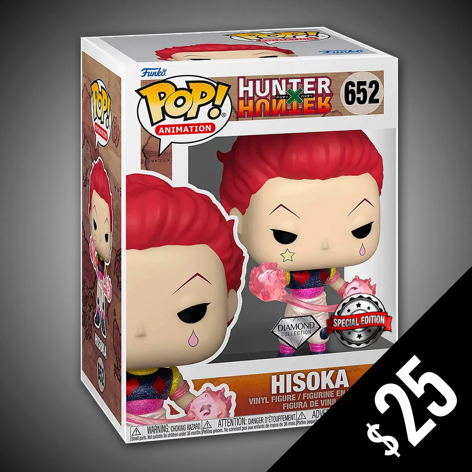 Funko Pop! Hunter X Hunter: Hisoka (Diamond) #652