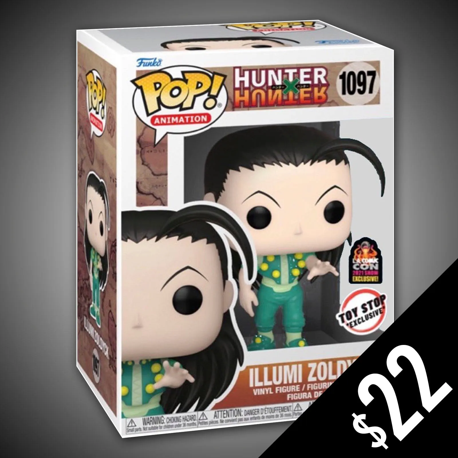 Funko Pop! Hunter X Hunter: Illumi Zoldyck #1097