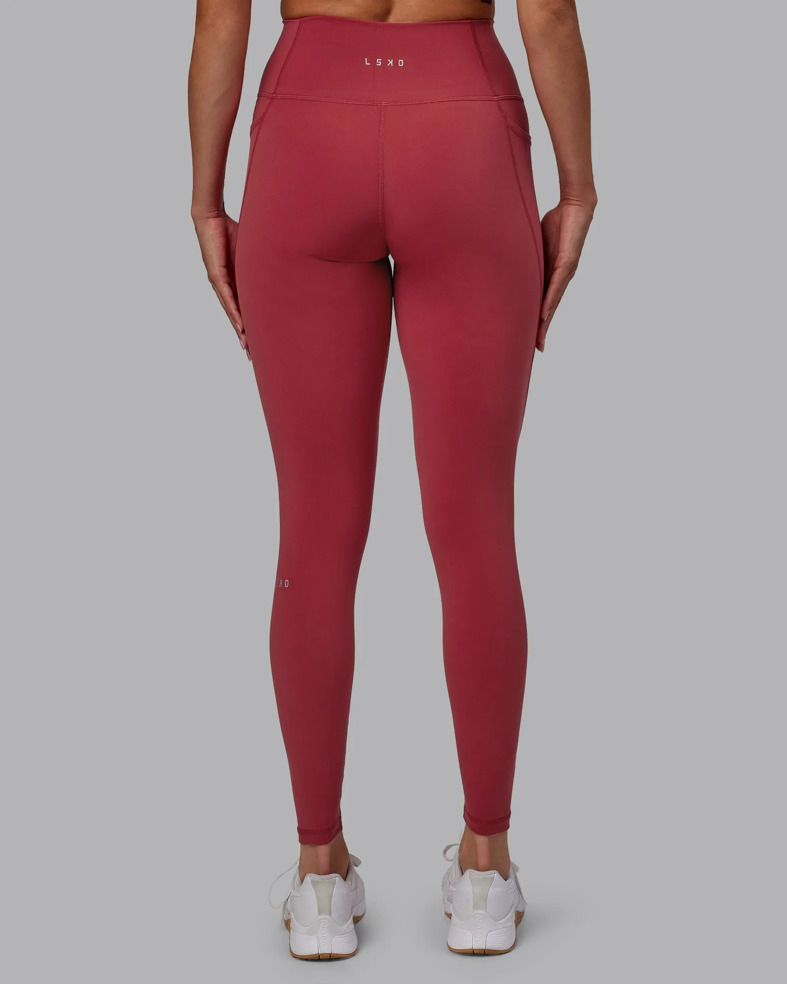 Fusion Full Length Leggings - Claret