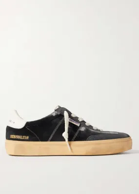 Golden Goose Soul-Star Suede Sneaker in Grey