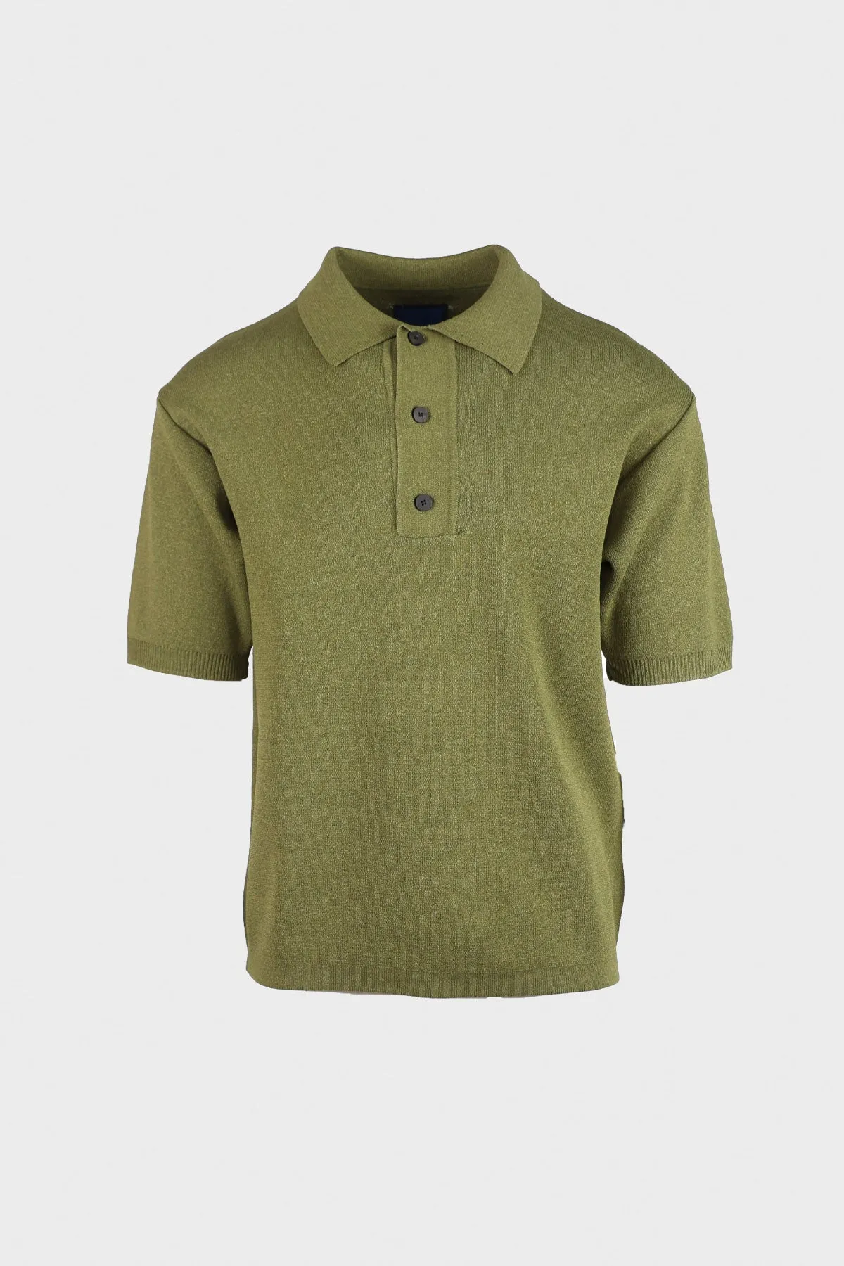 Hanji Polo Sweater - Khaki