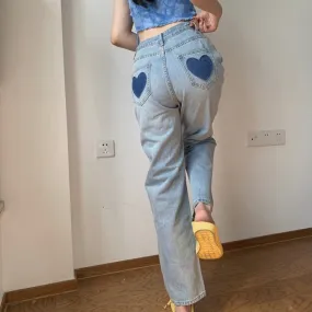 Heart Pocket Jeans