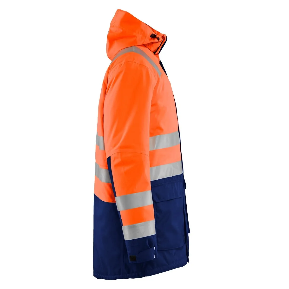 High Vis Parka 4495 High Vis Geel/Marineblauw - Blåkläder