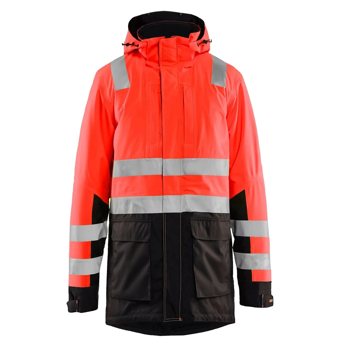 High Vis Parka 4495 High Vis Geel/Marineblauw - Blåkläder