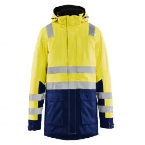 High Vis Parka 4495 High Vis Geel/Marineblauw - Blåkläder