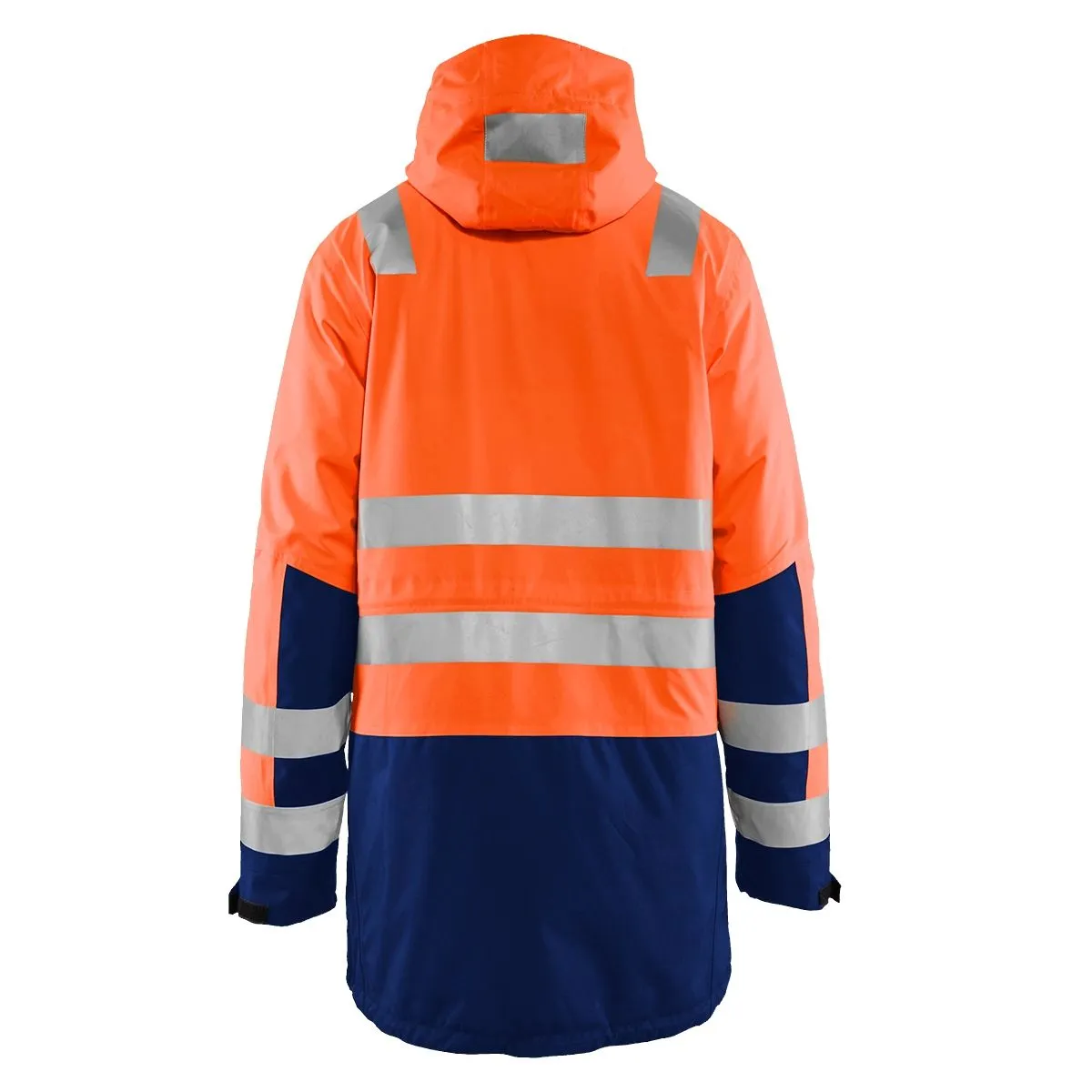 High Vis Parka 4495 High Vis Geel/Marineblauw - Blåkläder