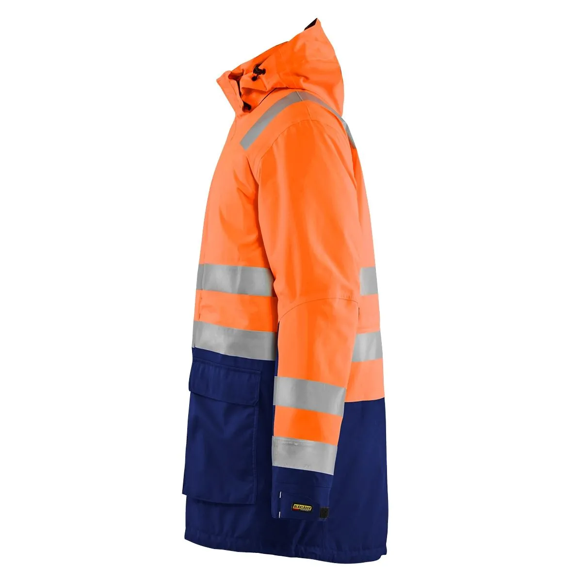 High Vis Parka 4495 High Vis Geel/Marineblauw - Blåkläder