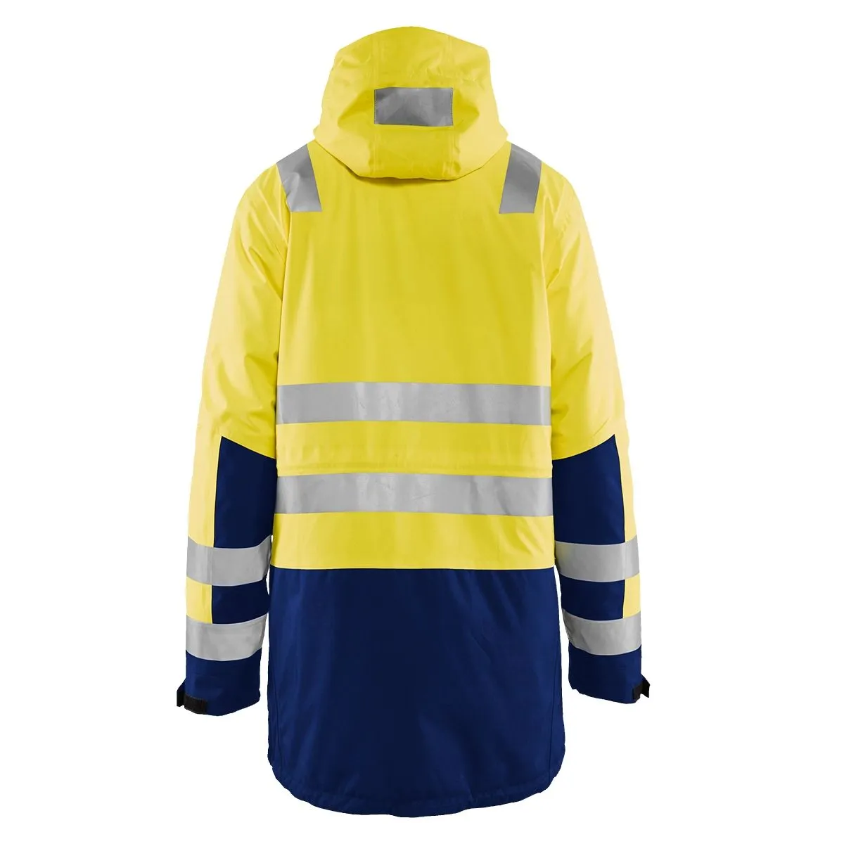 High Vis Parka 4495 High Vis Geel/Marineblauw - Blåkläder