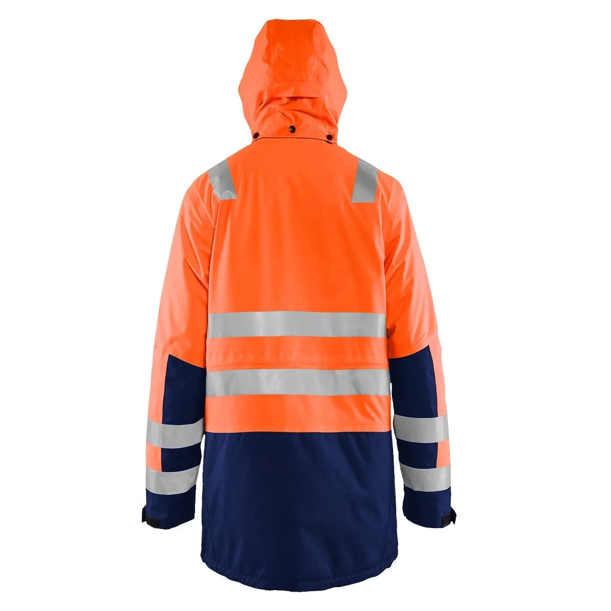 High Vis Parka 4495 High Vis Geel/Marineblauw - Blåkläder