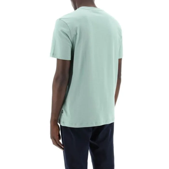 Hugo Boss  |Crew Neck Pullovers Street Style Plain Cotton Short Sleeves