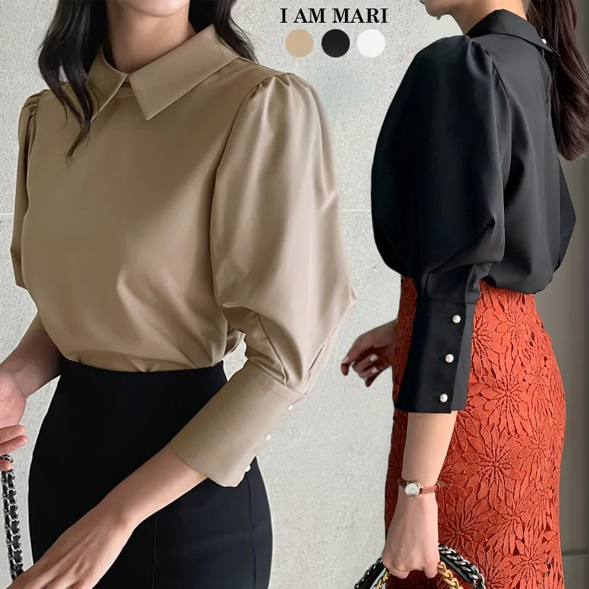 I AM MARI  |Long Sleeves Shirts & Blouses