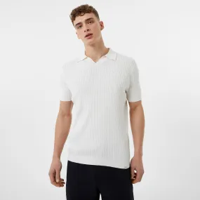 Jack Wills JW Knitted Ribbed Polo Shirt