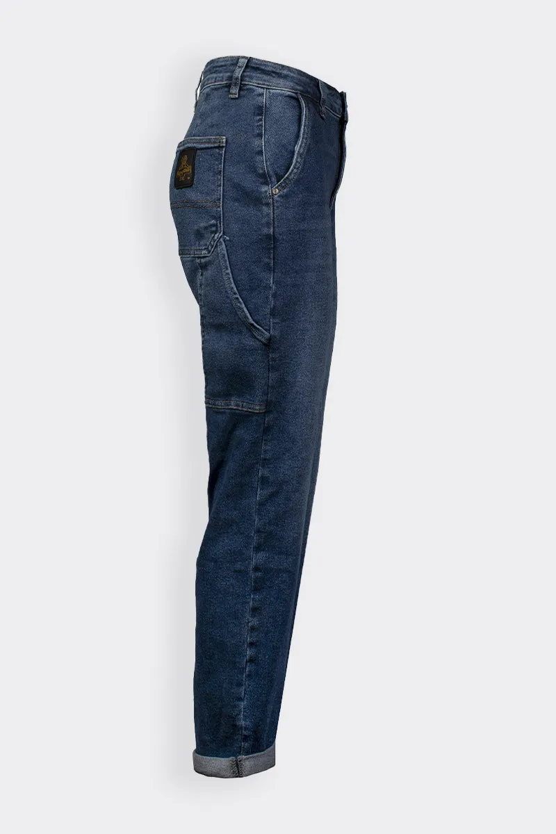 JEANS WORK BLU