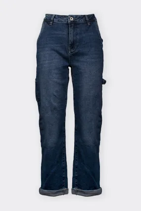 JEANS WORK BLU