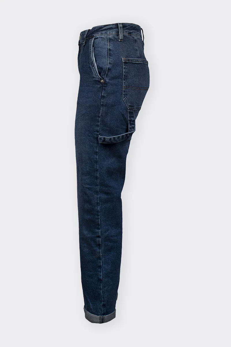 JEANS WORK BLU