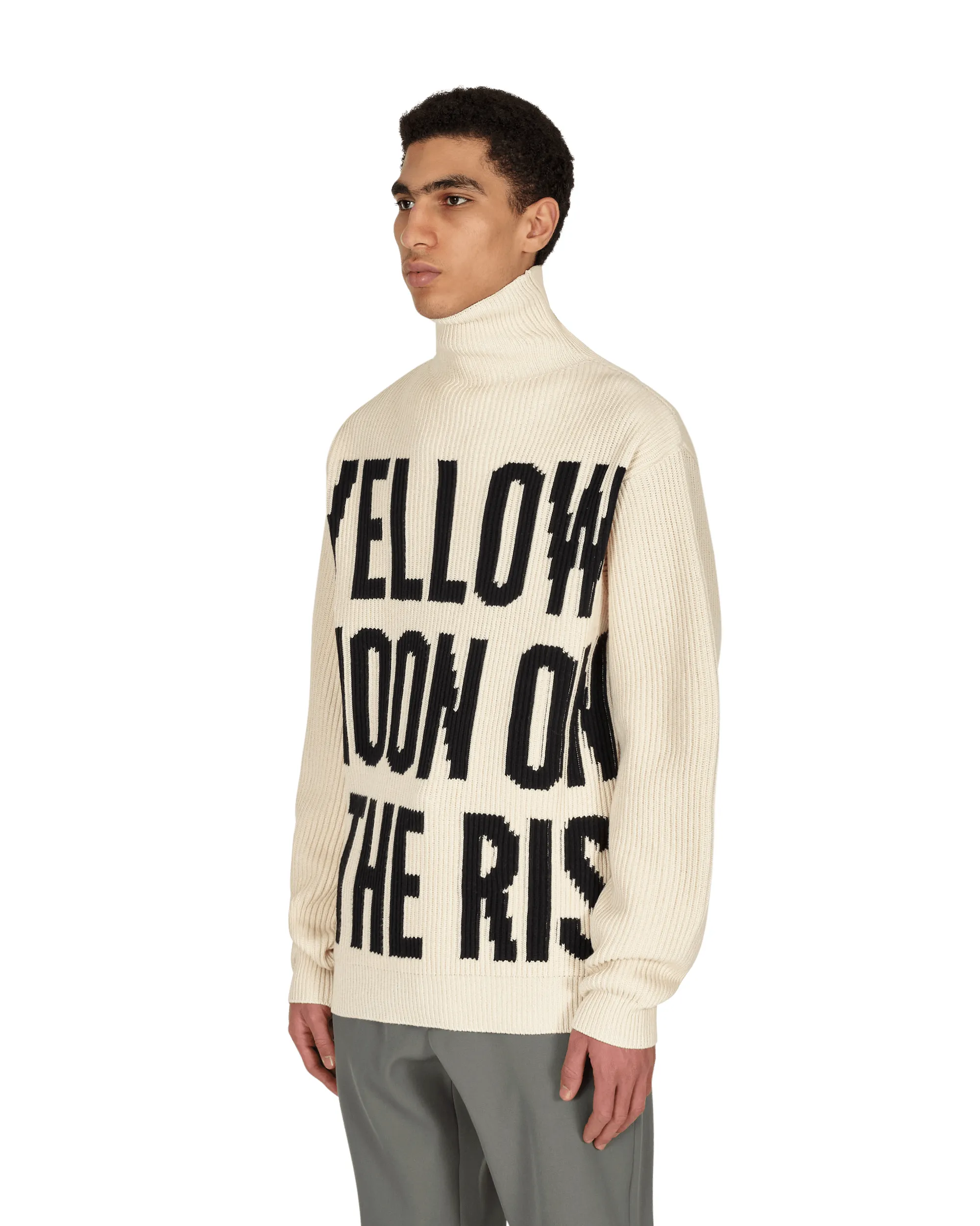 Jil Sander  |Long Sleeves Cotton Logo Designers Sweaters