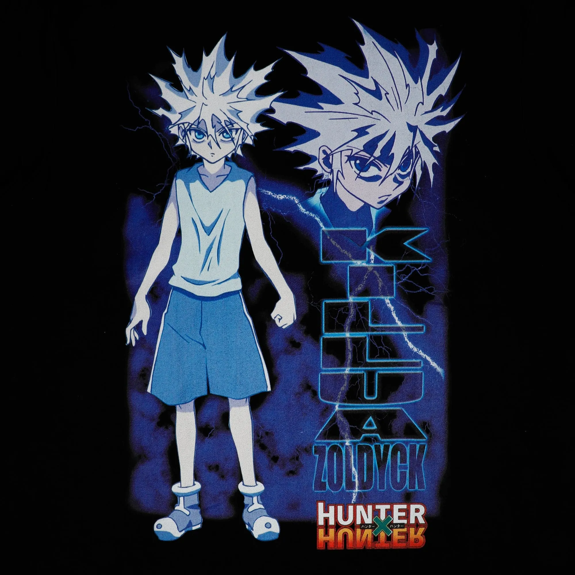 Killua Godspeed Black Tee