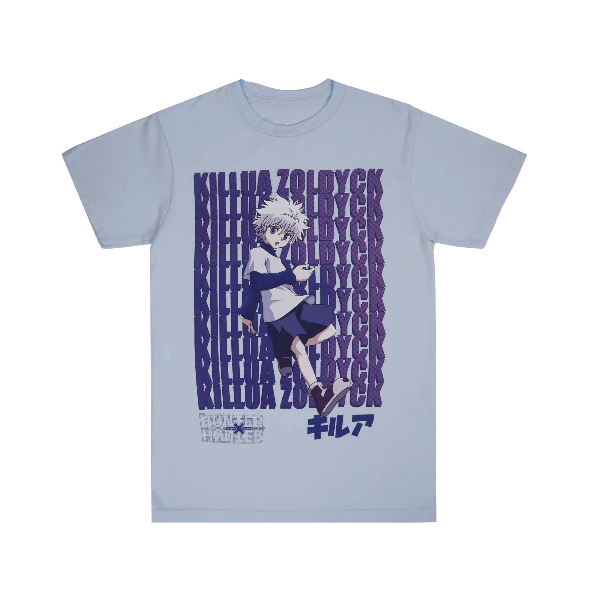 Killua Zoldyck Light Blue Tee