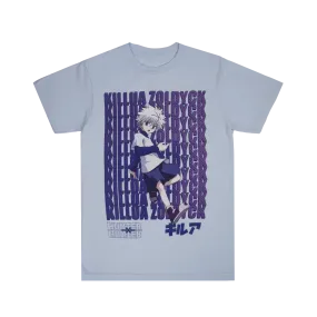 Killua Zoldyck Light Blue Tee