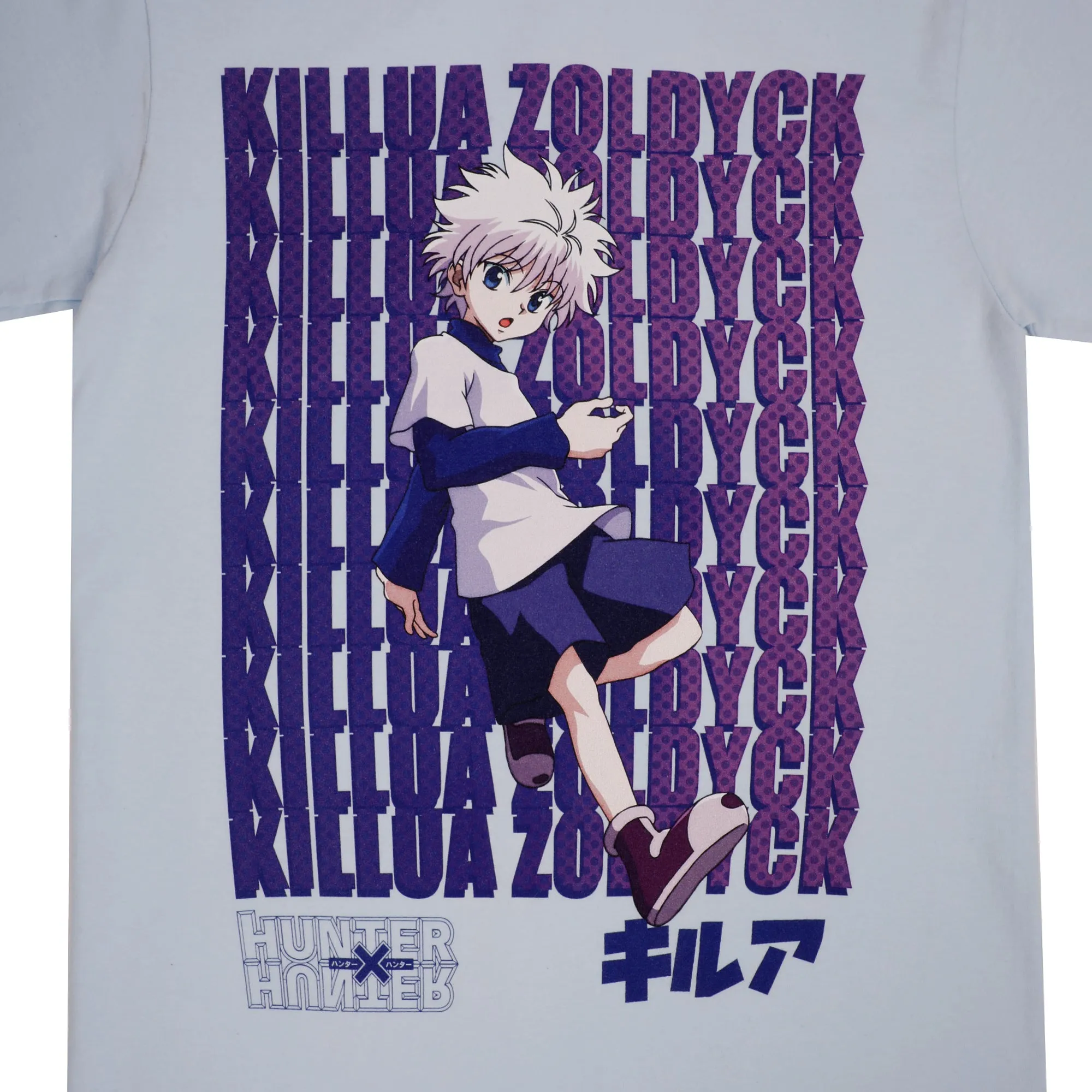 Killua Zoldyck Light Blue Tee