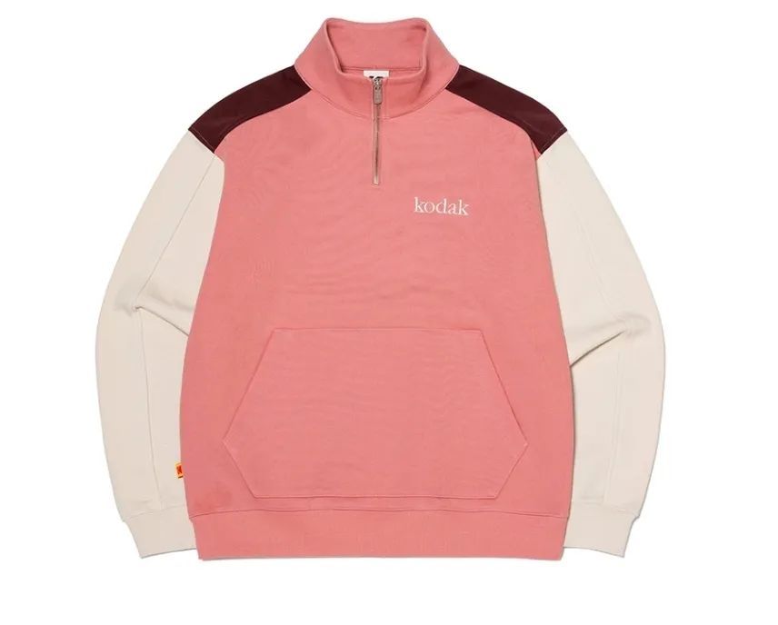 KODAK  |Unisex Street Style Long Sleeves Plain Logo Sweatshirts