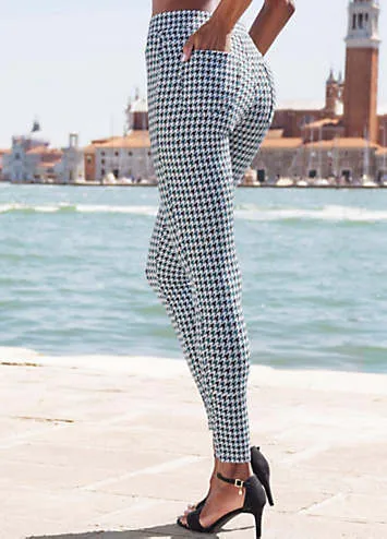 LASCANA Knitted Houndstooth Leggings | Grattan