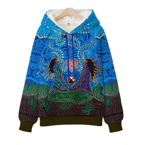 Leah Dorion Breath of Life Hooded Sweat Shirt