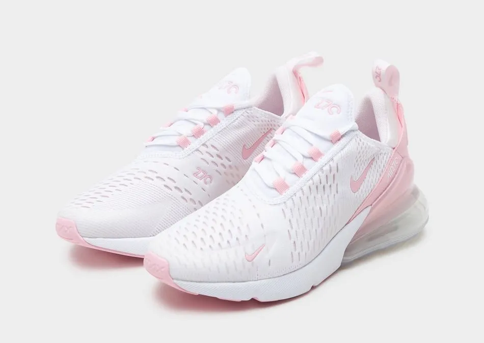 Limited Edition Air Max 270 Women (White/ Pink) - Swoosh/AIR Only