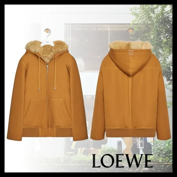 LOEWE  |Hooded parka in cotton