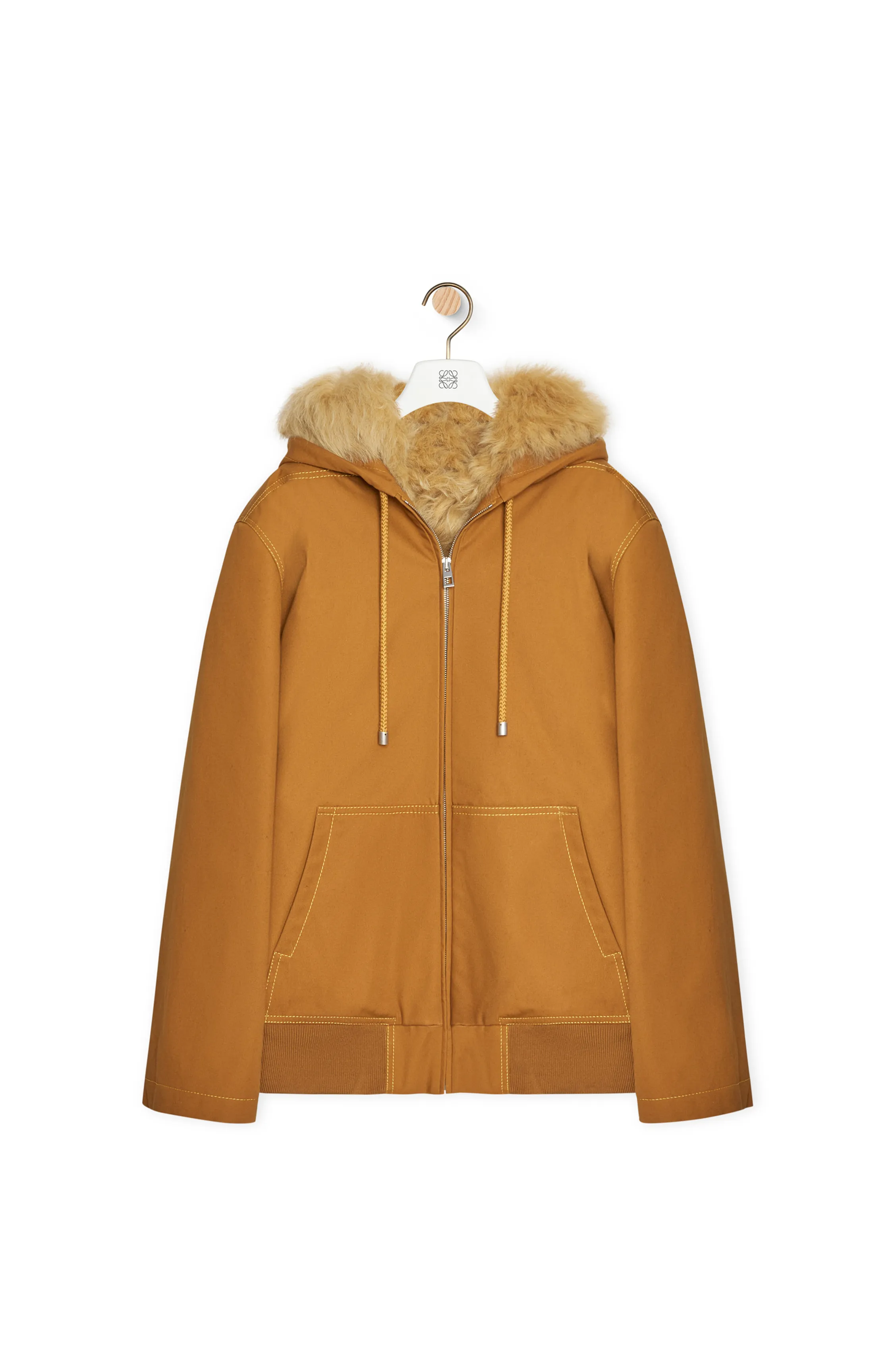 LOEWE  |Hooded parka in cotton