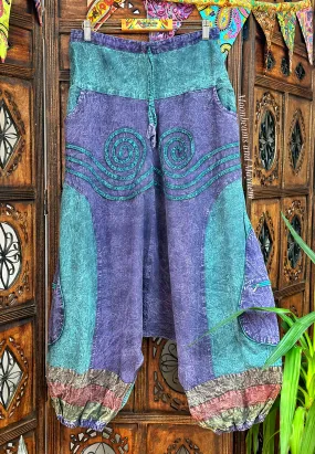 LOW CROTCH AURA HAREM TROUSERS (199)