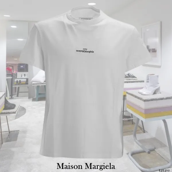 Maison Margiela  |Crew Neck Pullovers Monogram Unisex Street Style Plain