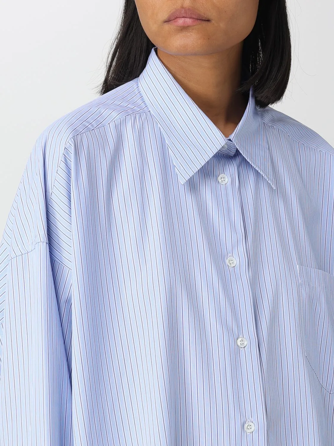 Maison Margiela  |Stripes Long Sleeves Shirts & Blouses