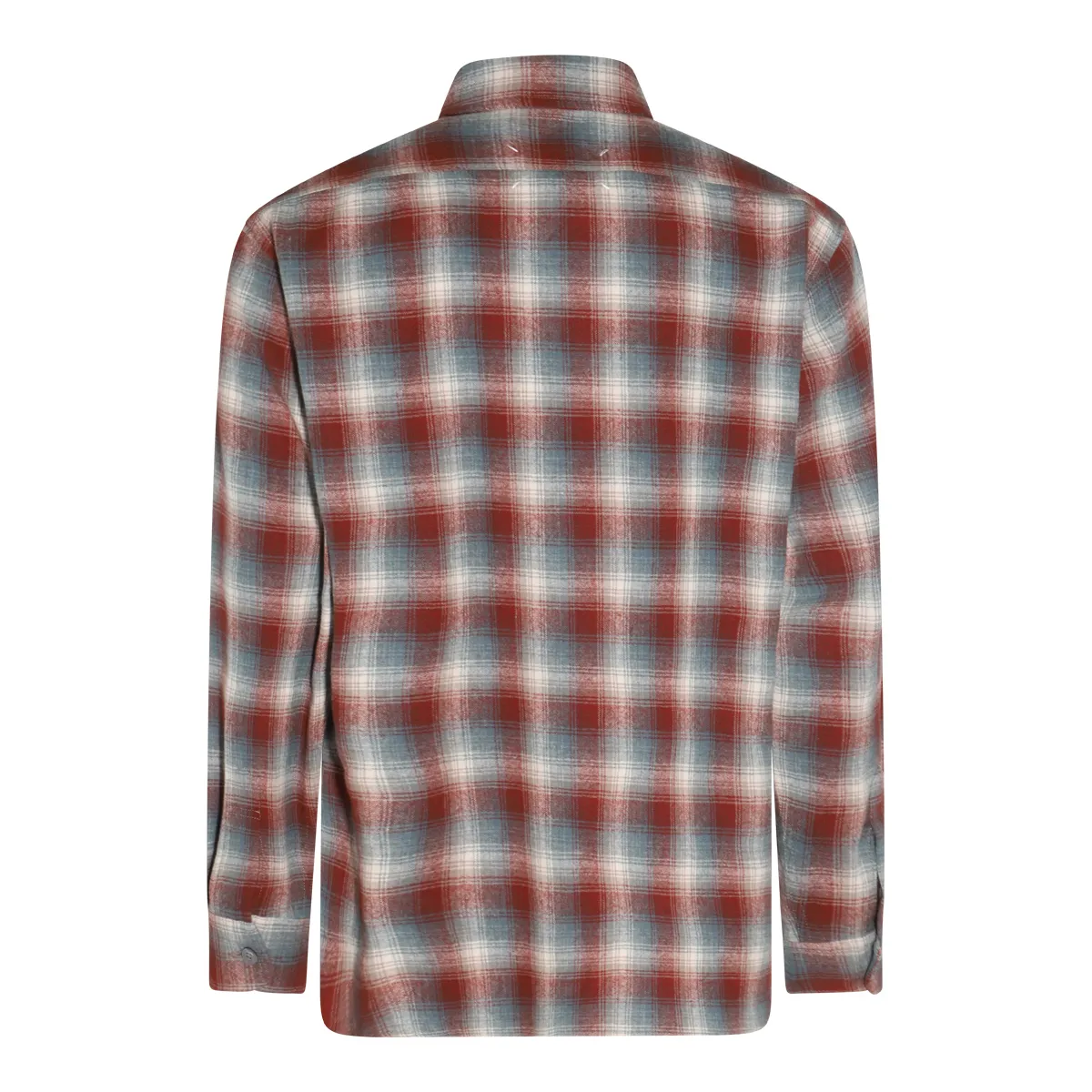 Maison Margiela  |Tartan Long Sleeves Designers Shirts