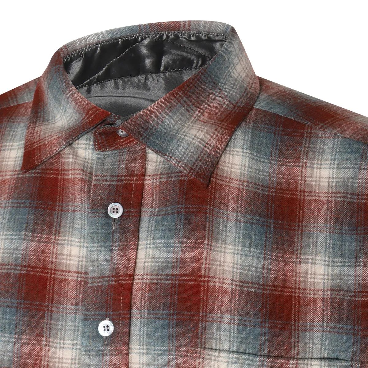 Maison Margiela  |Tartan Long Sleeves Designers Shirts