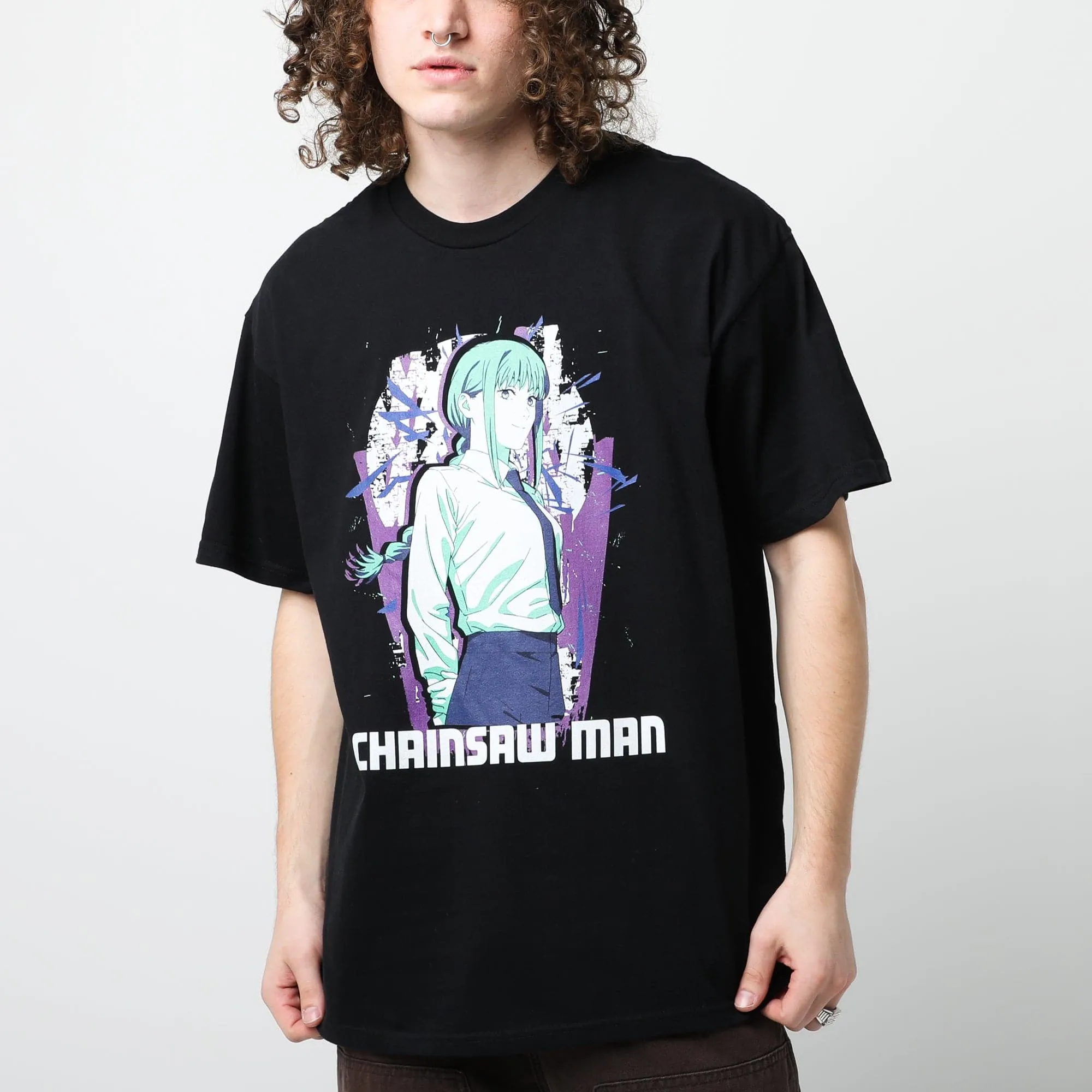 Makima High-Rank Devil Hunter Black Tee