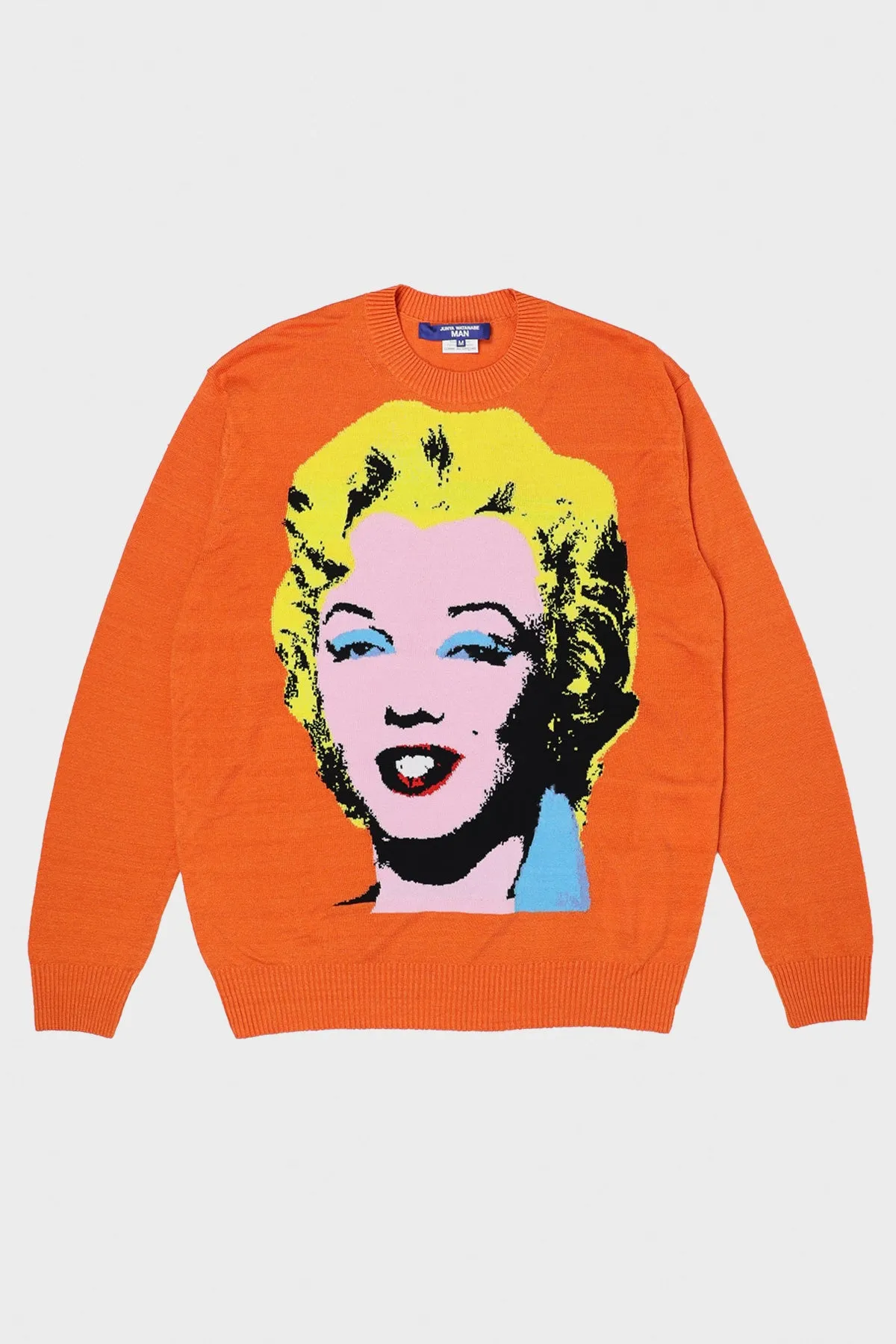 Marilyn Monroe Graphic Sweater - Orange