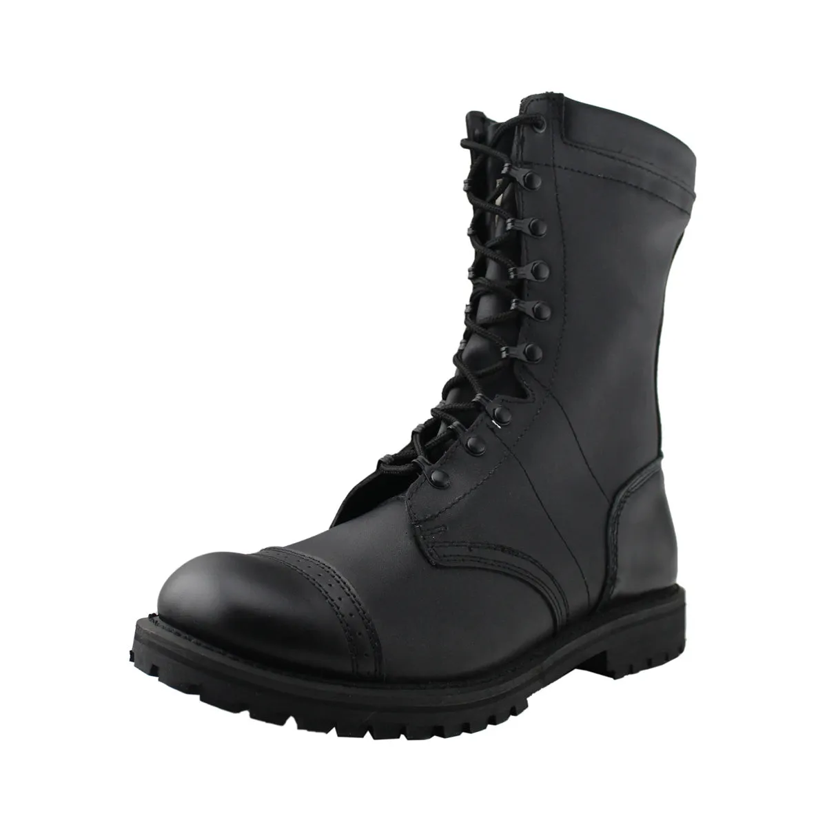 Mens Tactical Cap Toe Army Boot