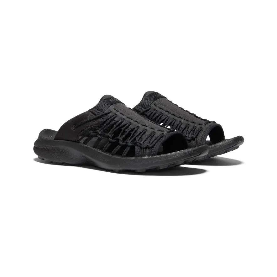 MEN'S UNEEK SNK SLIDE - BLACK/BLACK