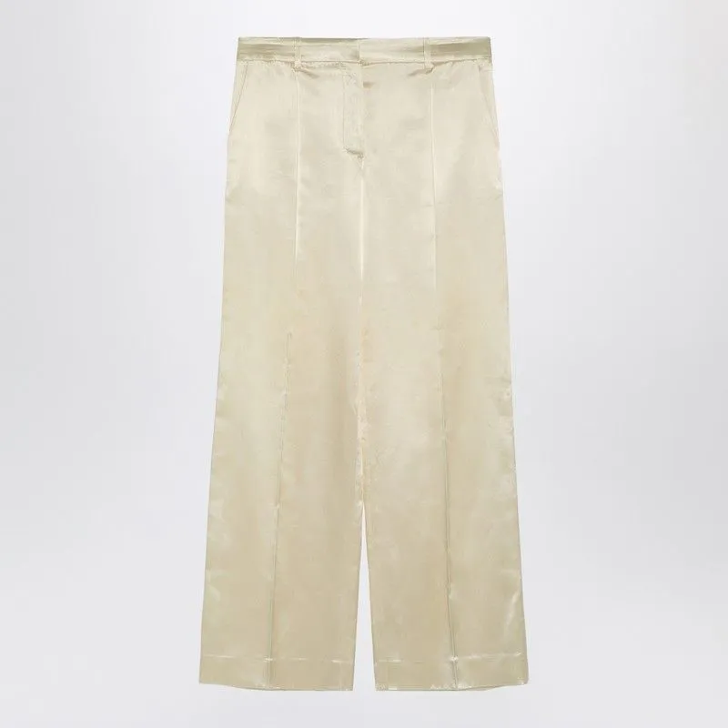 MILK-COLOURED ENCORE TROUSERS