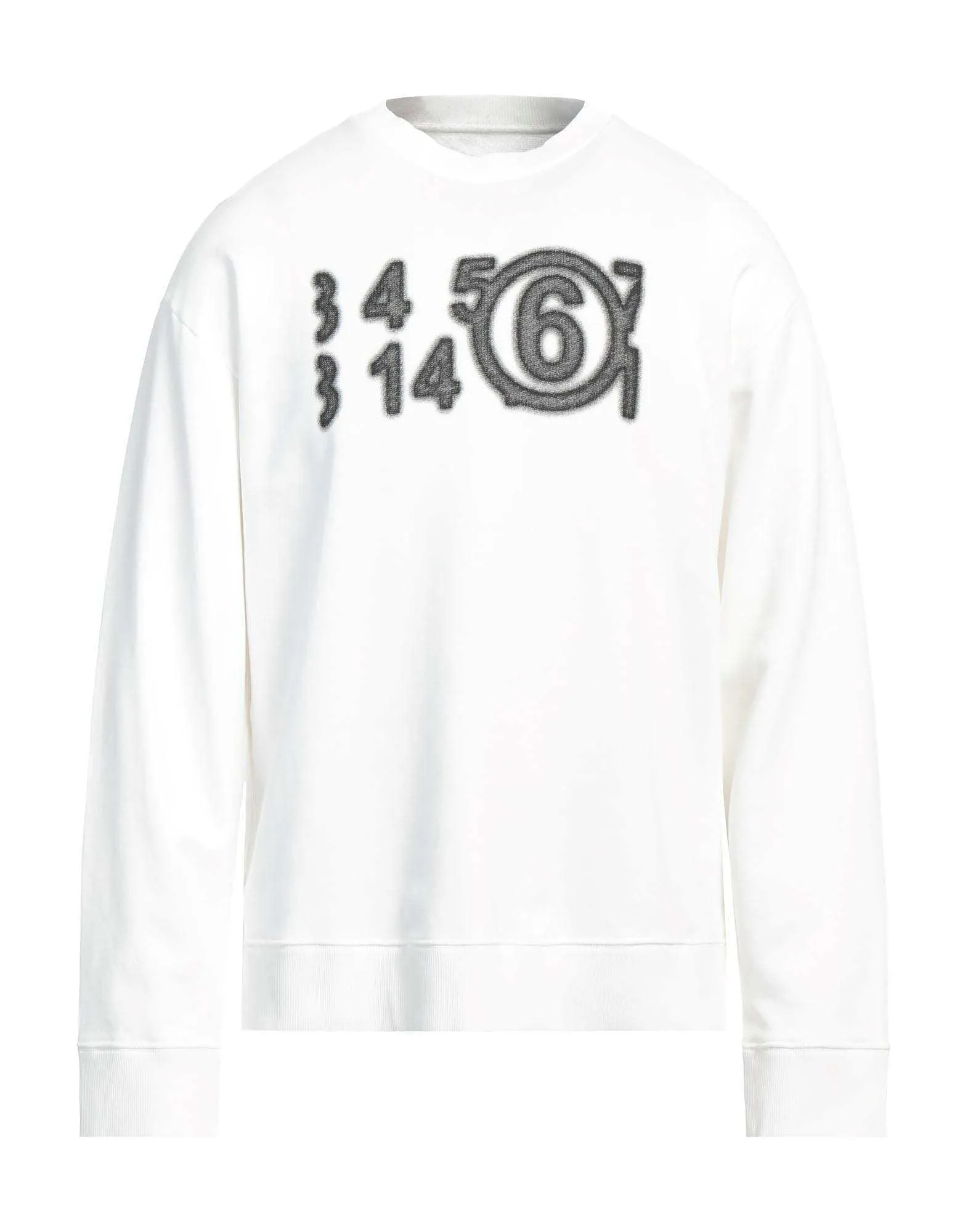 MM6 Maison Margiela  |Crew Neck Pullovers Unisex Street Style Long Sleeves Plain