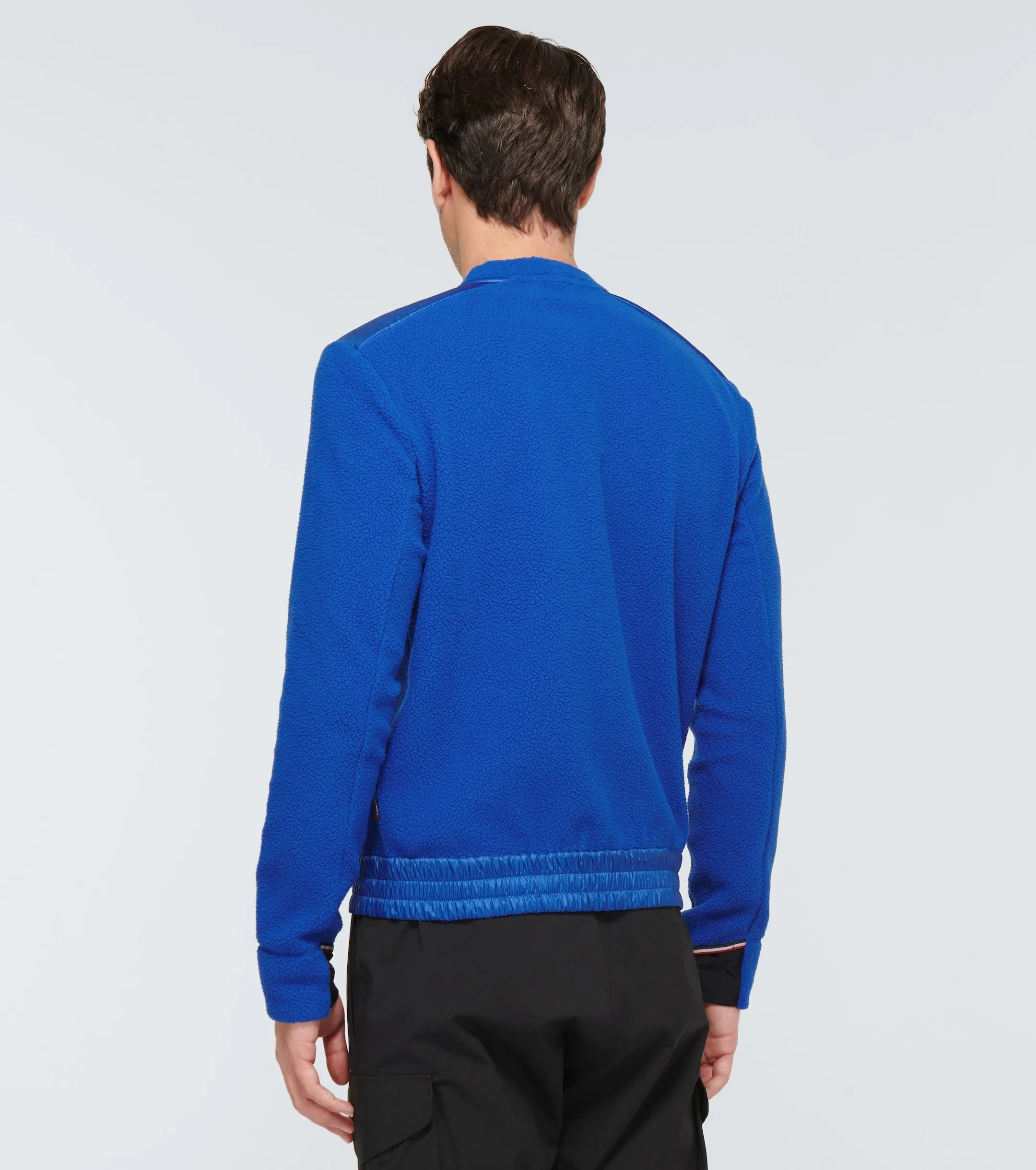 MONCLER  |Crew Neck Pullovers Blended Fabrics Street Style