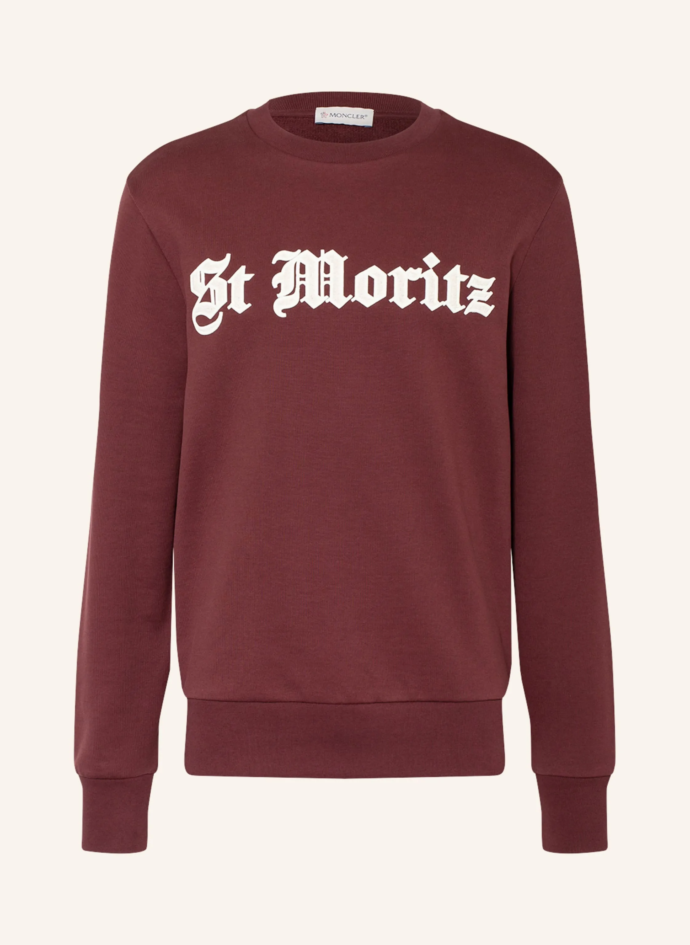 MONCLER  |Crew Neck Pullovers Unisex Blended Fabrics Street Style